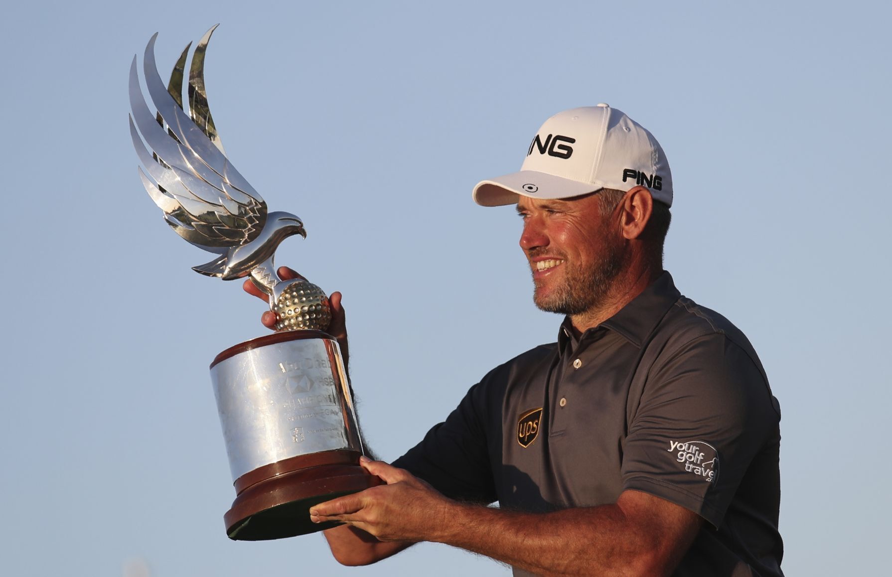 APTOPIX Abu Dhabi Golf Championship